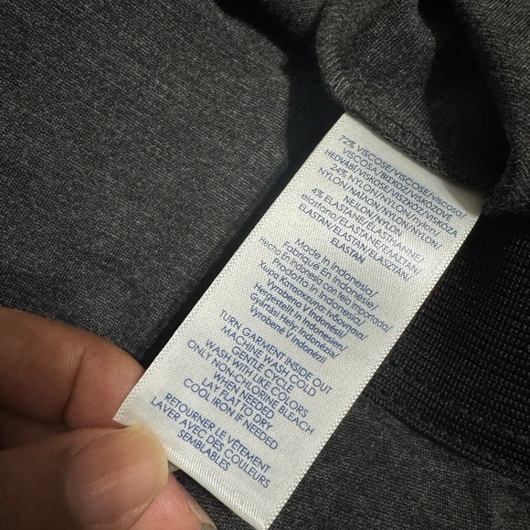 Chaps Dark Gray Sweatpants for women - Picture 5 of 5